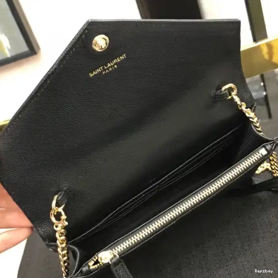 Rep ladies REP CASSANDRE YSL MATELASSÉ CHAIN WALLET 0610
